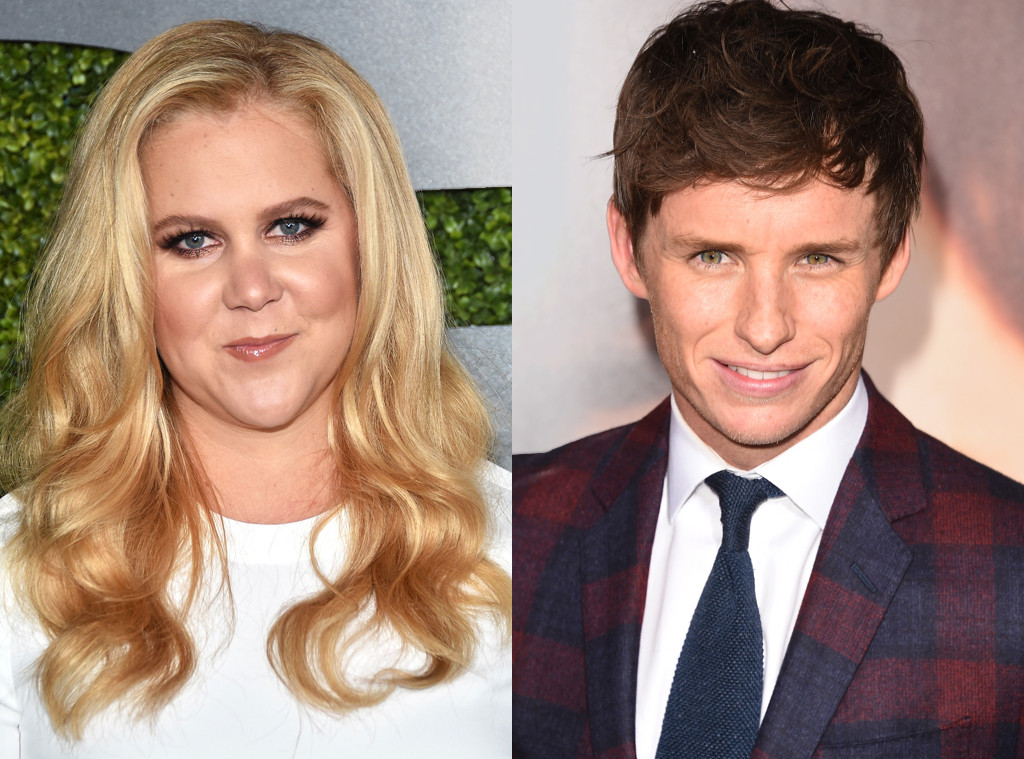 Amy Schumer, Eddie Redmayne Amy Schumer, Eddie Redmayne